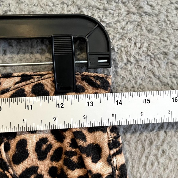 Hudson Jeans Leopard Nico Cigarette Slim Jeans, sz 26 - Picture 6 of 15